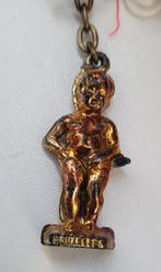 Gouden Sleutelhanger Manneken Pis, Ophalen of Verzenden, Gebruikt