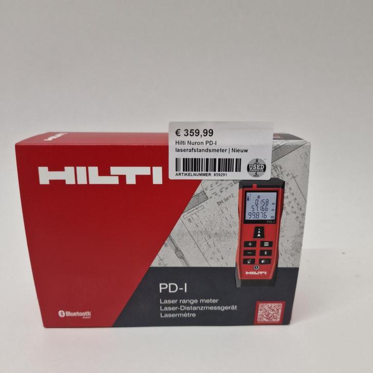 Hilti Nuron PD-I laserafstandsmeter | Nieuw, Doe-het-zelf en Verbouw, Gereedschap | Handgereedschap, Nieuw