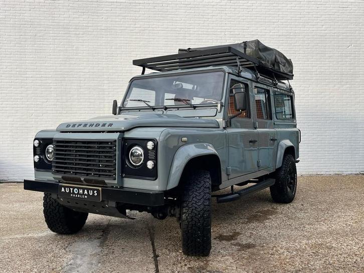 Land Rover SW 110 Von Dur Custom 4.0L V8 "Dutch Survivor Edt, Auto's, Land Rover, Bedrijf, Te koop, 4x4, Airconditioning, Alarm