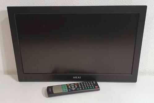 Akai LED TV 19'' met muurbeugel - HD Ready, HDMI aansluiting, Audio, Tv en Foto, Vintage Televisies, Gebruikt, 40 tot 60 cm, Overige merken