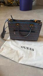 Guess tas, blauw, heel mooi., Ophalen of Verzenden, Zo goed als nieuw, Blauw, Handtas