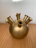 Grote Goudkleurige Tulpenvaas - 37x40cm, Ophalen of Verzenden