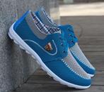 Heren bootschoenen 1 sneakers blauw grijs mannen sportieve, Verzenden, Nieuw, Overige kleuren, Sneakers of Gympen