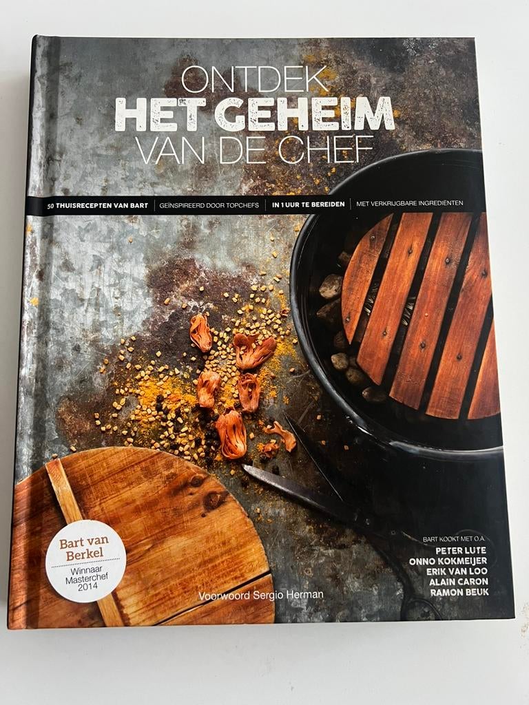 Ontdek het geheim van de chef, Boeken, Ophalen of Verzenden, Nieuw, Nederland en België, Hoofdgerechten
