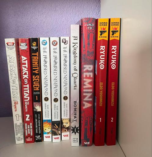 Manga verzameling, Boeken, Strips | Comics, Zo goed als nieuw, Meerdere comics, Japan (Manga), Ophalen of Verzenden