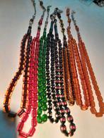 Amber Tesbih  niew  met VerZilveren Püskül, Met hanger, Bruin, Ophalen of Verzenden, Zo goed als nieuw