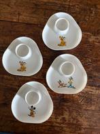 Vintage Ornamin eierdopjes met Disney afbeeldingen., Verzamelen, Ophalen of Verzenden, Mickey Mouse, Zo goed als nieuw, Servies