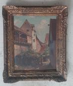 Oud schilderij Fritz Muller Schwalben (1879-1957), Antiek en Kunst, Ophalen of Verzenden