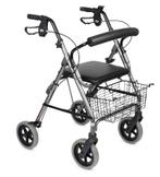 Nette, weinig gebruikte rollator met mandje, Diversen, Rollators, Ophalen, Opvouwbaar, Zo goed als nieuw