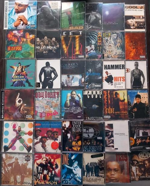 Rap + Hip-Hop Cd's (65 stuks!), Cd's en Dvd's, Cd's | Hiphop en Rap, Zo goed als nieuw, 1985 tot 2000, Ophalen of Verzenden