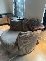 Crosby Large Swivel Chair – Luxe draaistoel van DFS, Huis en Inrichting, Fauteuils, Ophalen, Gebruikt, Stof