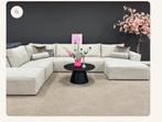 Zo Goed Als Nieuwe Beige Hoekbank U-Bank, Huis en Inrichting, Banken | Bankstellen, 100 tot 125 cm, Hoekbank, 300 cm of meer, Ophalen of Verzenden