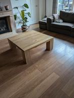 Vierkante Salontafel - Licht Eiken - 100x100cm, Ophalen, Zo goed als nieuw, Modern, Minder dan 50 cm