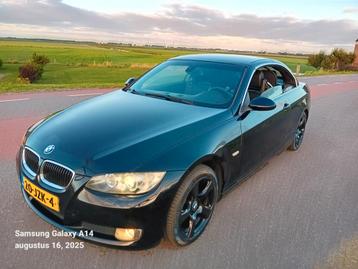 BMW 3-Serie 2.0 I 320 Cabrio 2009 Zwart beschikbaar voor biedingen