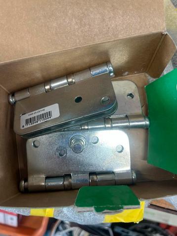 AXA Kogellagerscharnieren 89x89mm - Nieuw! beschikbaar voor biedingen