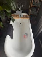 Vrijstaand groot bad op pootjes 180cm met kraan, Ophalen, Gebruikt, Met bad