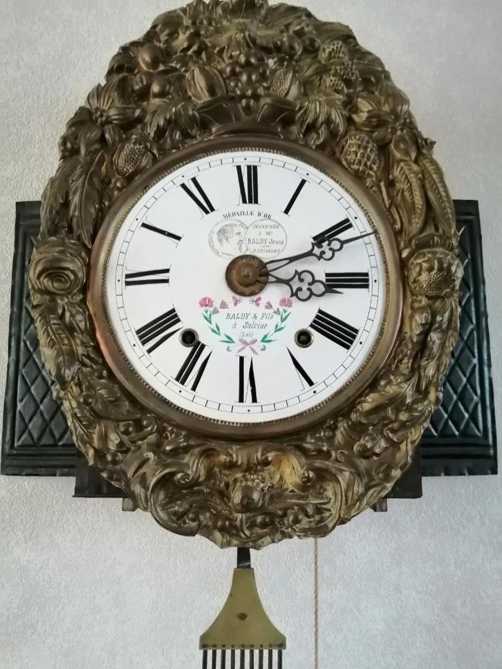 Comtoise wandklok, Antiek en Kunst, Antiek | Klokken, Ophalen