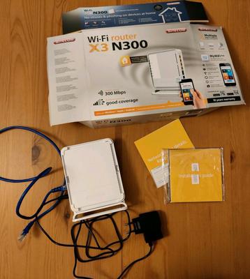 Wi-Fi router X3 N300 Sitecom beschikbaar voor biedingen