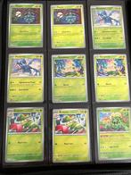 Set kaarten van Scarlet and Violet, incl 171 reverse holo's!, Ophalen of Verzenden, Zo goed als nieuw, Meerdere kaarten, Foil
