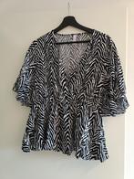 Zebra print truitje, Zwart, Maat 46/48 (XL) of groter, Ophalen of Verzenden, Zo goed als nieuw