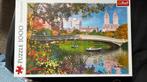 Puzzel Central Park New York, Hobby en Vrije tijd, Denksport en Puzzels, Ophalen of Verzenden, 500 t/m 1500 stukjes, Nieuw, Legpuzzel