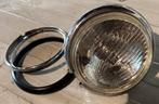 7inch koplamp met 2 klemringen extra erbij, Ophalen of Verzenden, Gebruikt