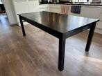 eettafel 1m breed x2 m lang & 0,755m hoog, Huis en Inrichting, Tafels | Eettafels, Ophalen, Gebruikt, Minimalistisch & zwart, 50 tot 100 cm