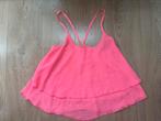 Dames top zomerhemdje roze maat S/M, Ophalen of Verzenden, Roze, Gedragen, Maat 36 (S)