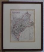 Oude kaart Lake District, Engeland: Cumberland, Carlisle, Boeken, Atlassen en Landkaarten, Gelezen, 1800 tot 2000, Landkaart, Verenigd Koninkrijk