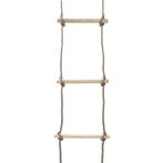 Touwladder vluchtladder ladder 290 cm hout GRATIS VERZENDEN!, Kinderen en Baby's, Speelgoed | Buiten | Speeltoestellen, Verzenden