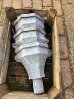 Hemelwaterafvoer vergaarbak zink, Ophalen, Afvoer, 60 tot 80 mm, Zo goed als nieuw