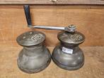 Gibb set lieren messing, Gebruikt