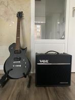 Elektrische Gitaarset Beginner, Muziek en Instrumenten, Snaarinstrumenten | Gitaren | Elektrisch, Met versterker, Zo goed als nieuw