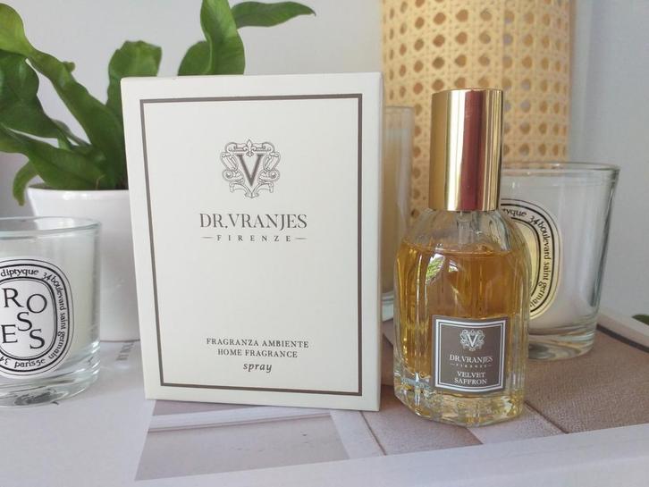 Dr. Vranjes Firenze Velvet Saffron Room Spray nu 14,99 euro, Sieraden, Tassen en Uiterlijk, Uiterlijk | Parfum, Nieuw, Ophalen of Verzenden