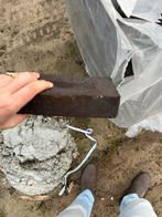 Gevelstenen Engels Ravenzwart, Doe-het-zelf en Verbouw, Metselstenen, Ophalen of Verzenden, Zo goed als nieuw, Bakstenen