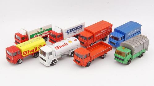 Majorette modelletjes 1 - T.E.A.B., Hobby en Vrije tijd, Modelauto's | Overige schalen, Gebruikt, Bus of Vrachtwagen, Ophalen of Verzenden