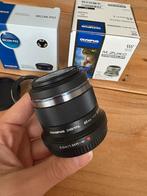 M.Zuiko Digital 45 mm F1.8 (zwart), Ophalen, Zo goed als nieuw, Standaardlens