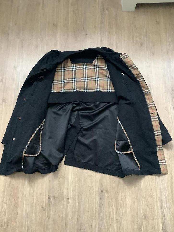 Herenjas, Kleding | Heren, Jassen | Winter, Zo goed als nieuw, Overige maten, Zwart, Ophalen of Verzenden