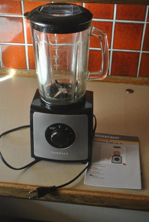 Blender, Silvercrest 550i, Witgoed en Apparatuur, Blenders, Gebruikt, Blender, Ophalen of Verzenden