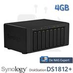 NAS Synology DS1812+ 4GB nieuwstaat met DSM 7.1 !, Info@synology.com, Synology, Ophalen of Verzenden, Zo goed als nieuw