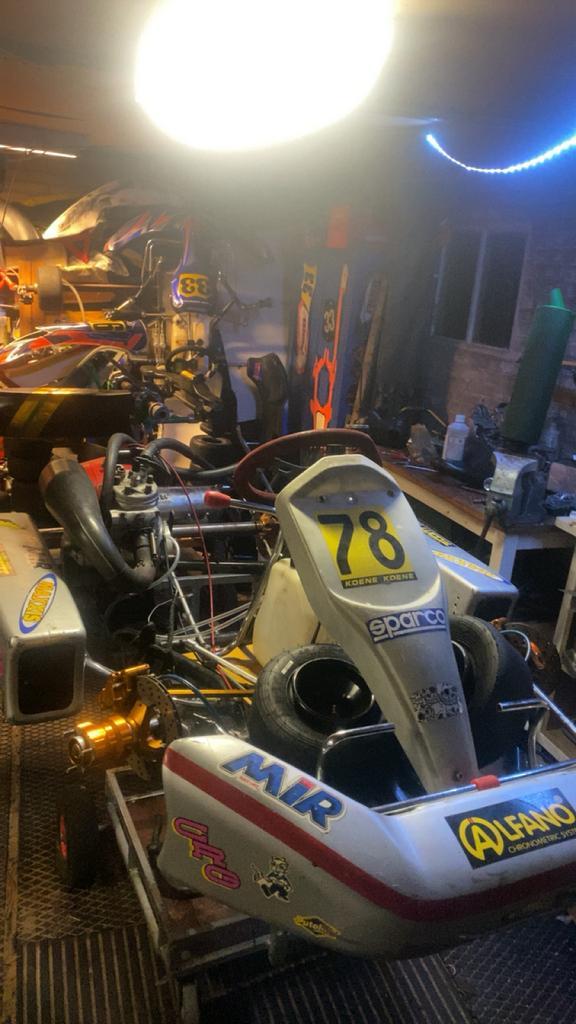 TM cross 125 schakelkart, Sport en Fitness, Karting, Gebruikt, Kart, Ophalen of Verzenden