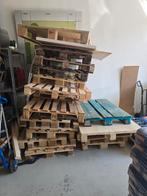 Europallets en wegwerppallets, Doe-het-zelf en Verbouw, Hout en Planken, Ophalen, Gebruikt, 25 tot 50 mm, Pallet