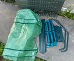 Broeikas tuinkas met rekjes, Tuin en Terras, Kassen, Folie, Kweekkas, Ophalen of Verzenden, Zo goed als nieuw