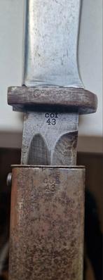 K98 Bajonet matching alterd grip, Ophalen of Verzenden, Duitsland, Mes of Dolk