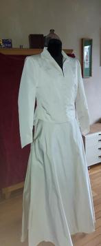 Erny van de Reijmersdal Trouwjurk mt.42, Wit, Ophalen of Verzenden, Zo goed als nieuw, Erny van de Reijmersdal