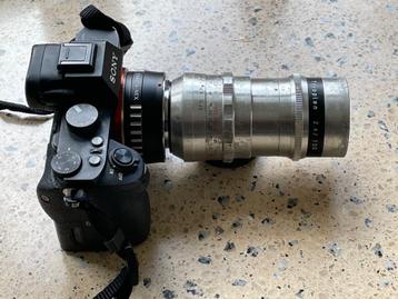 Trioplan 2.8/100mm E-mount / Nex (voor bv. de Sony A7 serie) beschikbaar voor biedingen