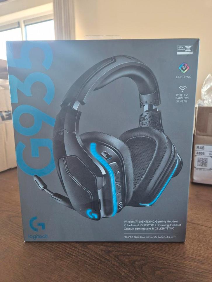 Logitech G935 Draadloze Gaming Headset - Nieuw!, Audio, Tv en Foto, Koptelefoons, Nieuw, Over oor (circumaural), Overige merken