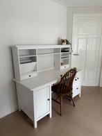 Hemnes bureau met bovenstuk, Huis en Inrichting, Bureaus, Ophalen, Gebruikt, Bureau