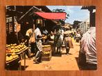 Markt in Paramaribo Suriname, Verzamelen, Ansichtkaarten | Buitenland, Ophalen of Verzenden, 1960 tot 1980, Ongelopen, Buiten Europa