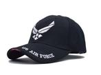 Zwarte U.S. Airforce Pet / Cap Leger Militaire Piloot, Kleding | Heren, Verzenden, Nieuw, One size fits all, Pet